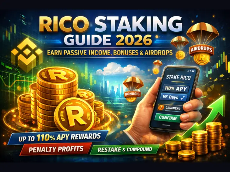 RICO Staking Guide 2026: How to Earn Passive Income, Bonuses & Airdrops on BNB Chain